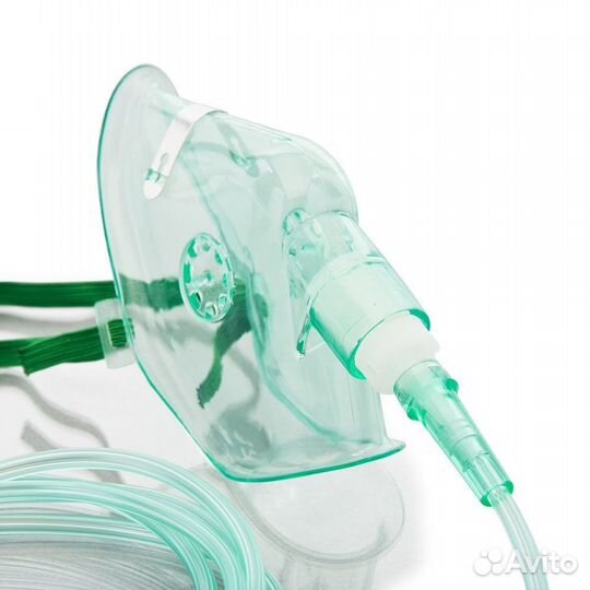 Маска на кислородный концентратор шланг 2 м Новая