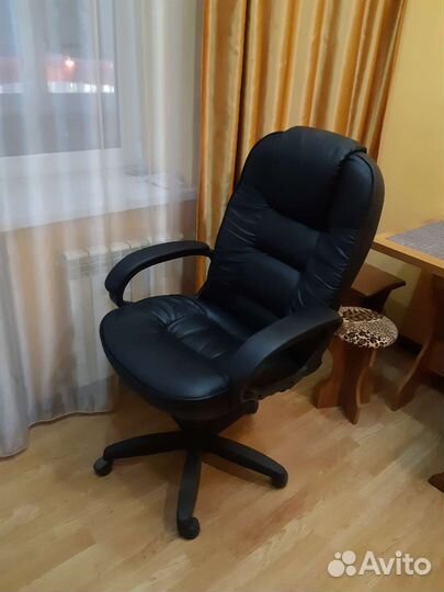 Кожаное Компьютерное кресло