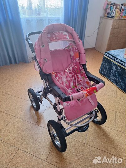 Коляска детская 2 в 1, б/у, с переноской