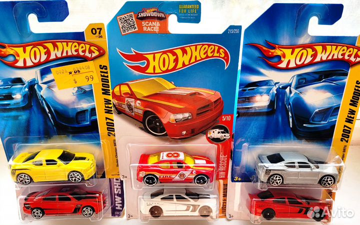 Hot Wheels Dodge Charger Коллекция