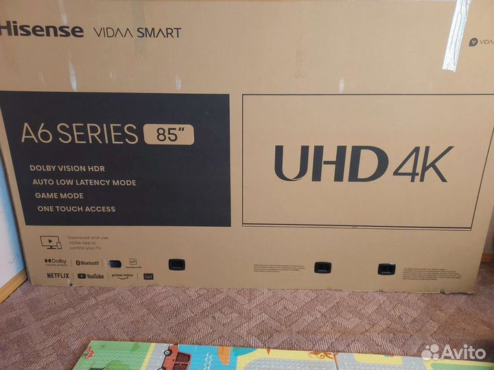 Телевизор hisense 85