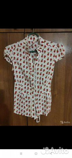 Блузка на девочку 6-8лет