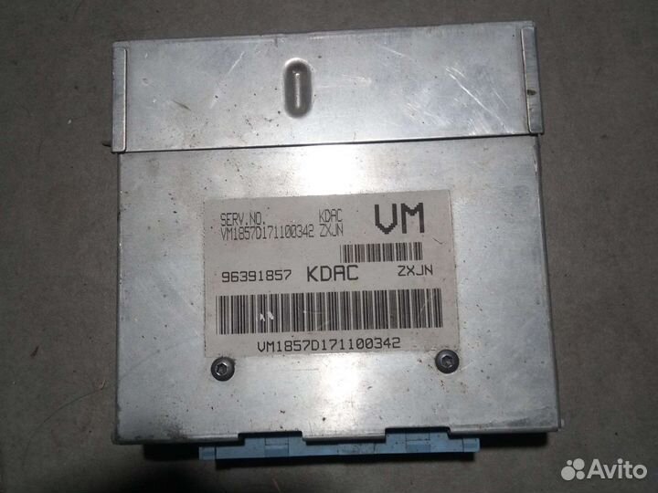 Блок управления двигателем Daewoo Matiz 0.8