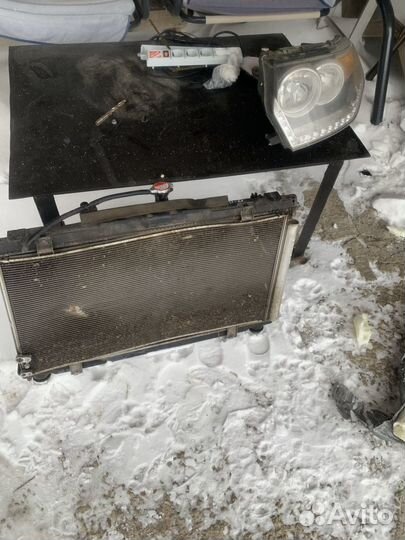 Радиатор охлаждения Тойота Камри v50 v55 2.5л