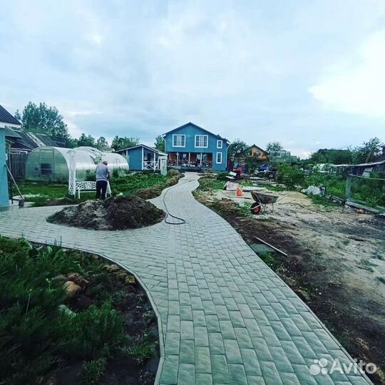 Производство тротуарной плитки