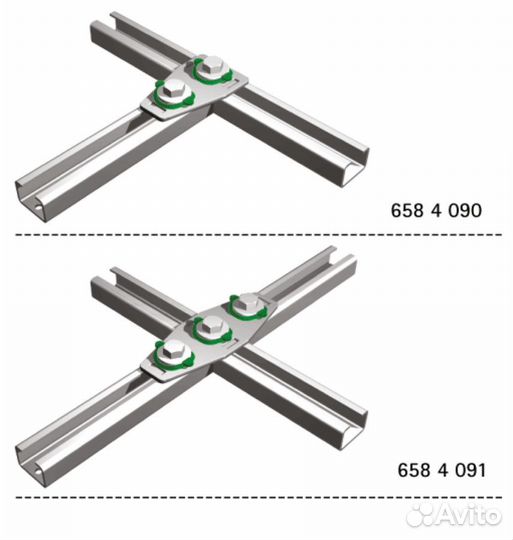 X-соединитель профиля Walraven BIS RapidRail