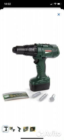 Детская игрушка шуруповерт новая