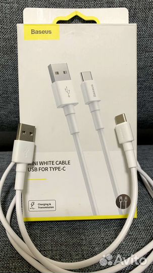 Кабель type-C для быстрой зарядки