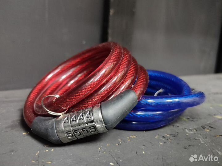 Новый замок велосипедный противоугонный на коде