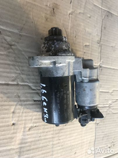 Стартер на шкода фабия 2 1.6 бензин