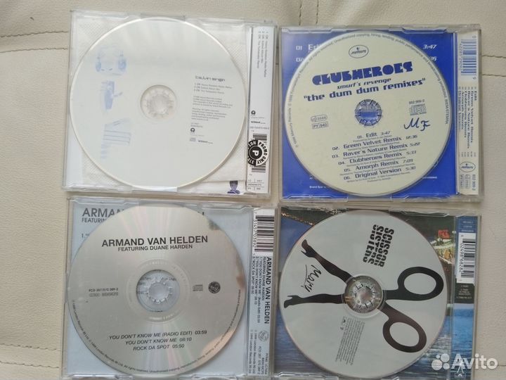 CD синглы фирменные