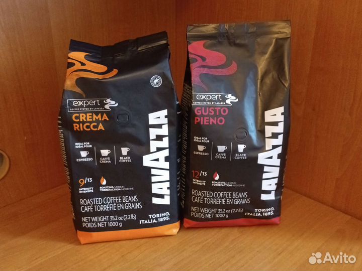Кофе в зернах lavazza 