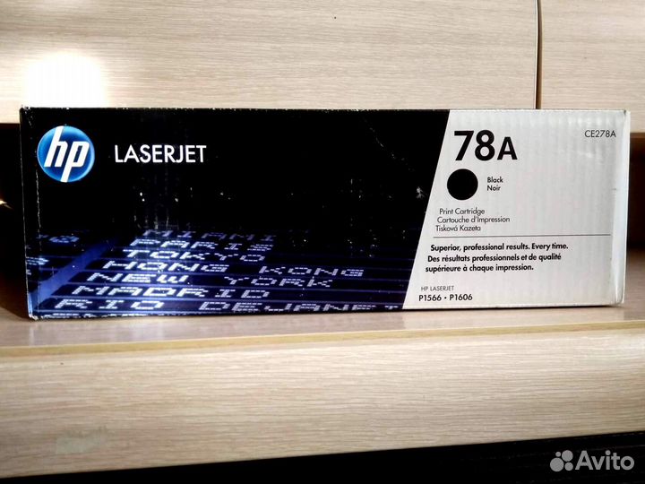 Катридж оригинальный для HP - CE278AF