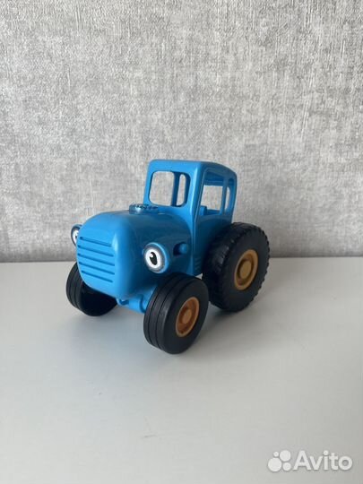 Игрушка Синий трактор и книга Вспыш