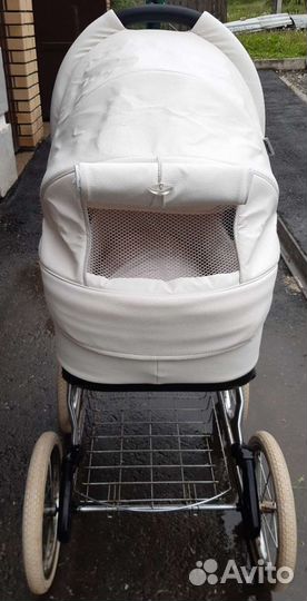 Коляска 2 в 1 эко кожа