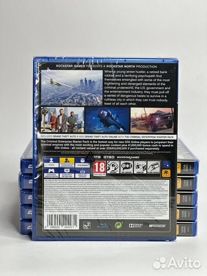 Игра GTA 5 на PS4 новая