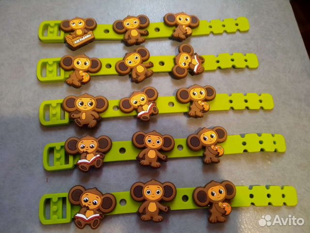 Браслеты с Чебурашкой