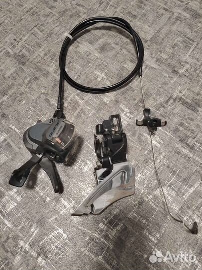 Манетка, переключатель передний shimano alivio