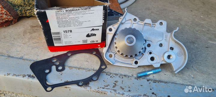 Помпа renault logan megane largus