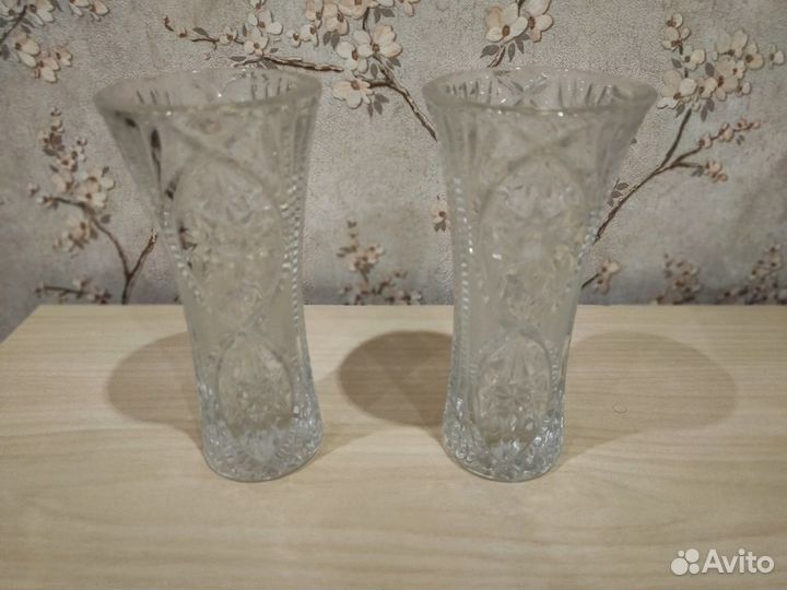 Ваза хрустальная