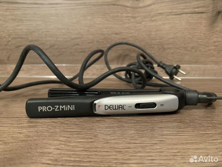 Утюжок для волос-гофре Dewal Pro-Z Mini
