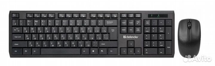 Комплект клавиатура + мышь Defender Harvard C-945