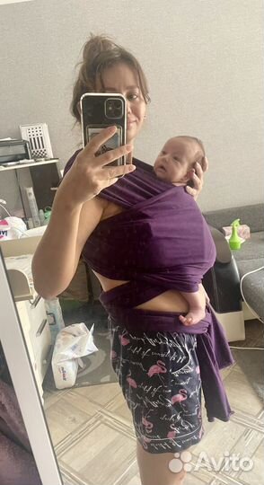 Слинг-шарф трикотажный Diva Milano