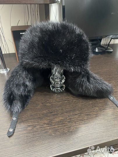 Шапка ушанка мужская