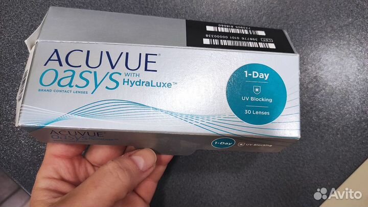 Линзы контактные acuvue oasys -3,50