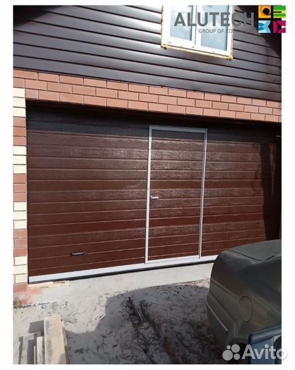 Секционные ворота alutech