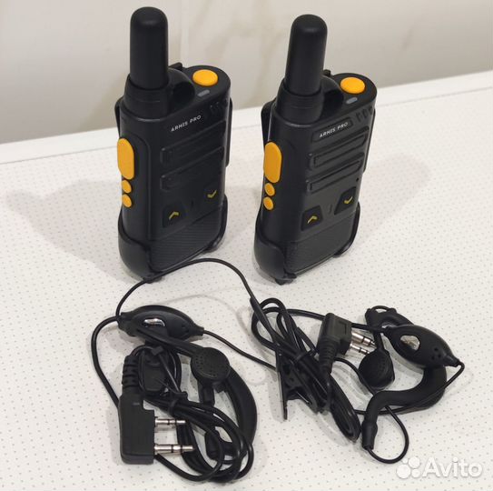 Компактные рации для официантов и охраны в клубах