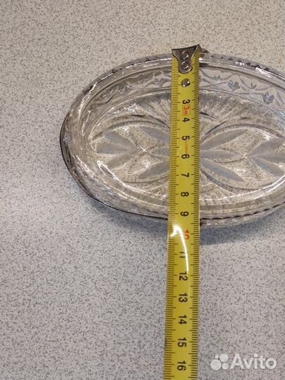 Хрустальная конфетница. СССР