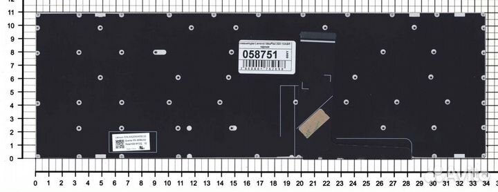 Клавиатура для ноутбука Lenovo IdeaPad 330-17ICH серая