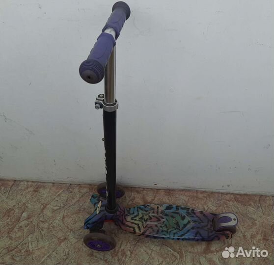 Самокат детский трехколесный бу