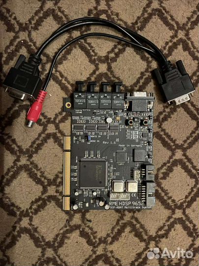 Звуковая карта RME hdsp 9652