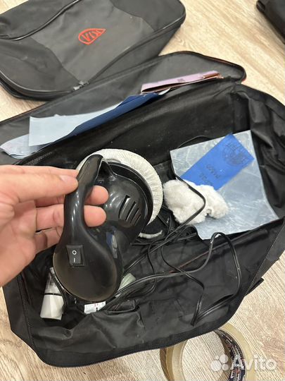 Полеровочная машинка от прикуривателя