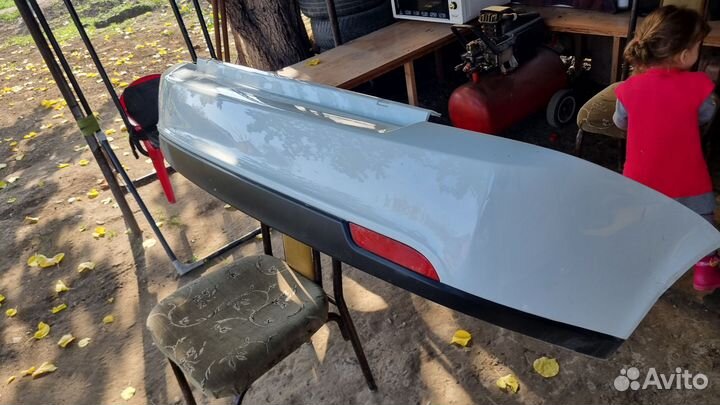 Задний бампер на priora 2