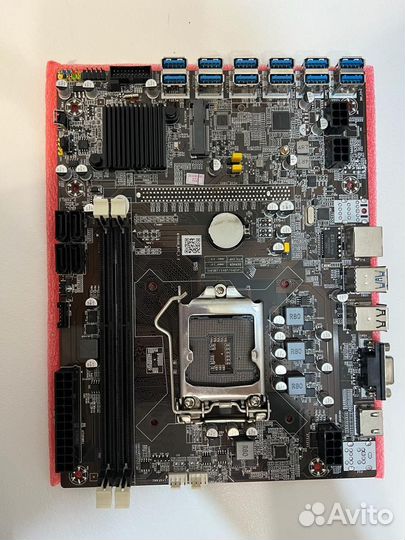 Материнская плата 1155 ddr3 BTC