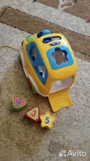 Каталка сортер Веселый автомобиль Vtech