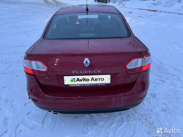 Renault Fluence 1.6 AT, 2012, 90 574 км