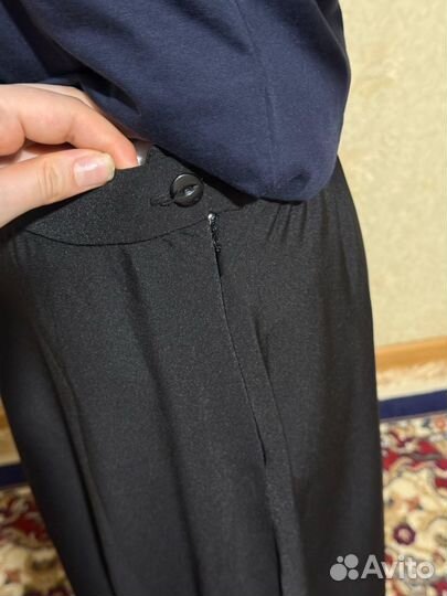 Юбка черная длинная