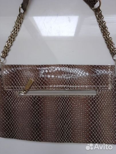 Сумка женская натуральная кожа Mettle, Италия