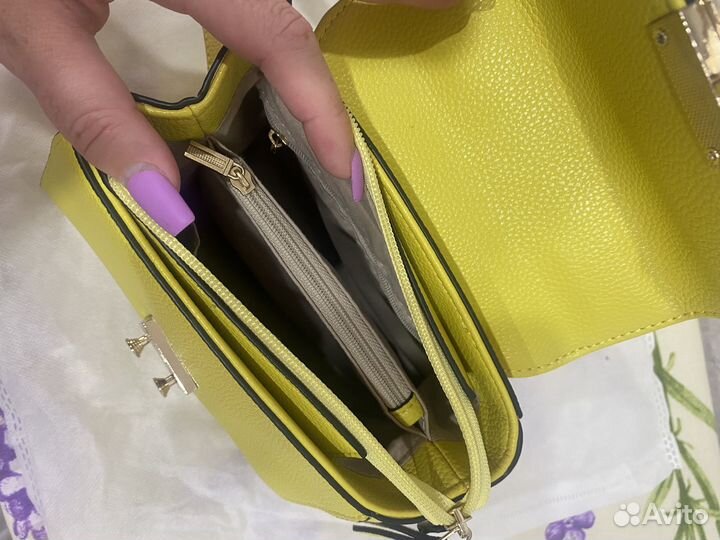 Сумка женская натуральная кожа кросс боди