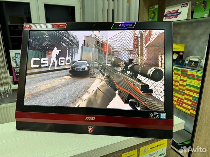 Моноблок игровой пушка MSI Core i7 6700HQ GTX960 4