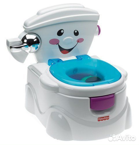 Детский музыкальный горшок Fisher-Price Toilette