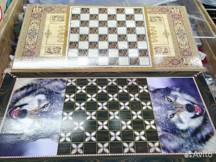 Нарды новые размер 60х60