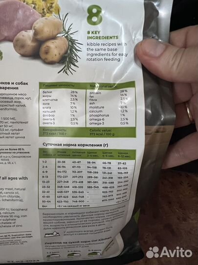 Корм для собак Go kitchen