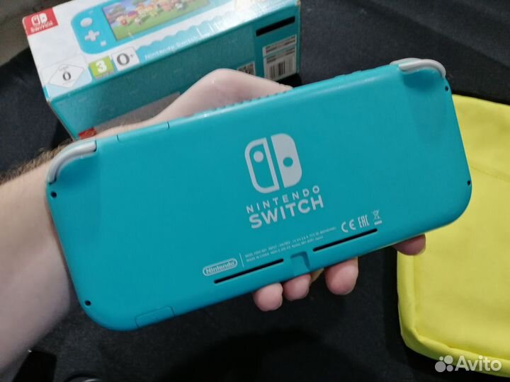 Прошитый Nintendo Switch Lite 64gb+Чехол