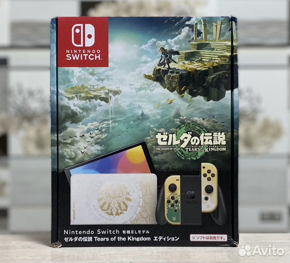 Nintendo Switch Oled Zelda ToTK LE 64Gb (Новый)