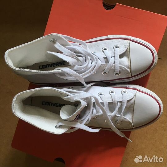 Converse All Star белые 39